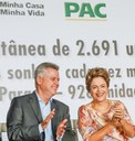  Presidenta Dilma Rousseff na entrega de unidades habitacionais no Paranoá/DF e entregas simultâneas de unidades. Brasília-DF, 29/10/2015