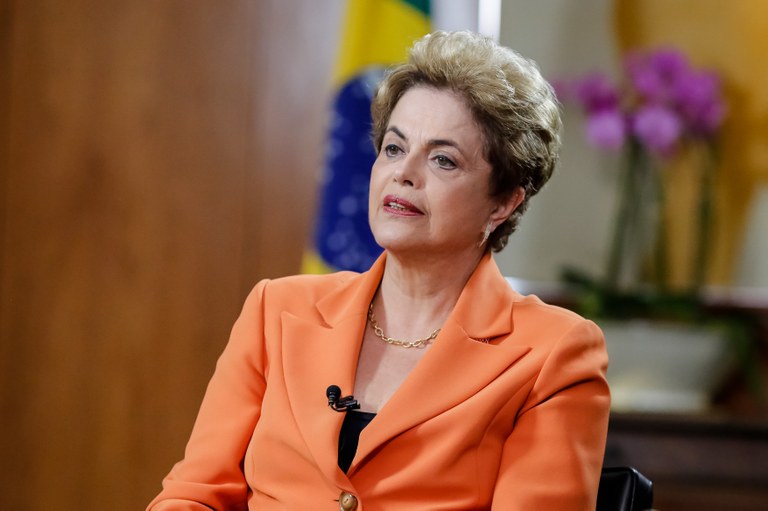  Presidenta Dilma Rousseff durante entrevista para BBC de Londres no Palácio do Planalto. Brasília-DF, 05/05/2016  