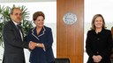 Presidenta Dilma Rousseff recebe Gustavo Fruet, prefeito eleito de Curitiba - PR. Brasília-DF, 08/11/2012