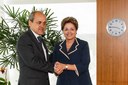 Presidenta Dilma Rousseff recebe Gustavo Fruet, prefeito eleito de Curitiba - PR. Brasília-DF, 08/11/2012