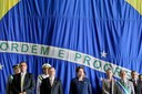 Presidenta Dilma Rousseff durante cerimônia de imposição da Ordem do Mérito da Defesa, na Base Aérea de Brasília. Brasília - DF, 15/12/2011
