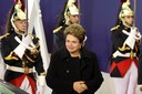 Presidenta Dilma Rousseff durante chegada para o jantar de trabalho na Cúpula de Líderes do G20. Cannes - França, 03/11/2011