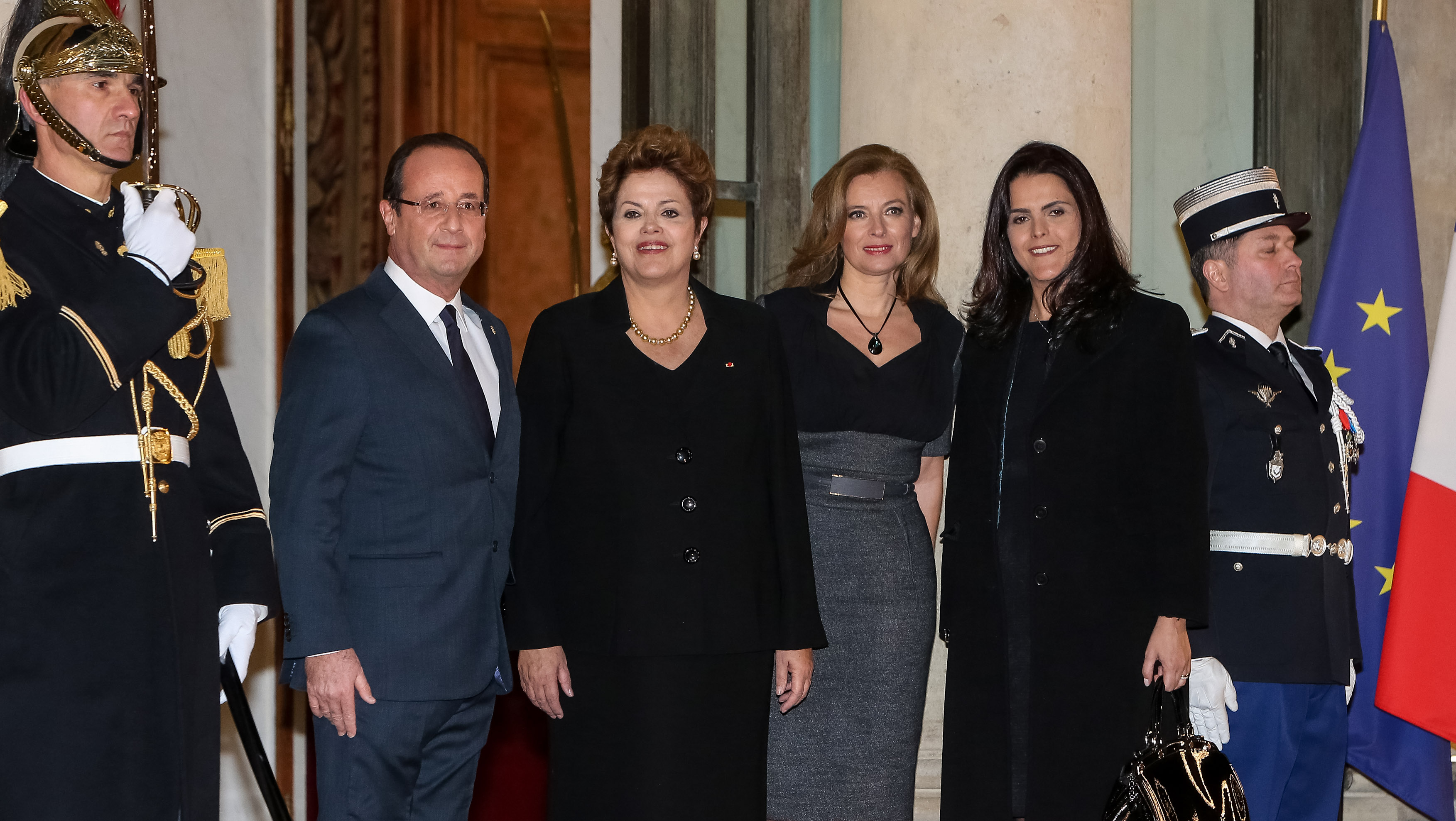 Presidenta Dilma Rousseff durante jantar de estado oferecido em sua homenagem pelo presidente da República Francesa Sr.François Hollande. Paris - FR, 11/12/2012