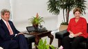  Presidenta Dilma Rousseff recebe John Kerry Secretário de Estado dos Estados Unidos da América. Brasília - DF, 13/08/2013