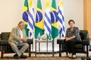 Presidenta Dilma Rousseff durante encontro com o Presidente do Uruguai, José Mujica. Brasília - DF, 07/11/2014
