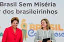 Presidenta Dilma Rousseff durante cerimônia de lançamento da Agenda de Atenção Básica à Primeira Infância e de assinatura de termos de compromisso para construção de creches do Programa ProInfância/PAC2. Brasília - DF, 14/05/2012