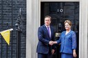 Presidenta Dilma Rousseff durante encontro com o Primeiro-Ministro do Reino Unido, David Cameron. Londres - Inglaterra, 25/07/2012