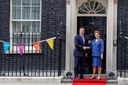 Presidenta Dilma Rousseff durante encontro com o Primeiro-Ministro do Reino Unido, David Cameron. Londres - Inglaterra, 25/07/2012