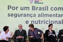 Presidenta Dilma Rousseff durante cerimônia de posse dos novos conselheiros do Conselho Nacional de Segurança Alimentar e Nutricional (Consea), no Palácio do Planalto. Brasília - DF, 17/04/2012