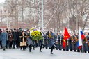 Presidenta Dilma Rousseff durante oferenda floral no túmulo do soldado desconhecido. Moscou - Rússia, 14/12/2012