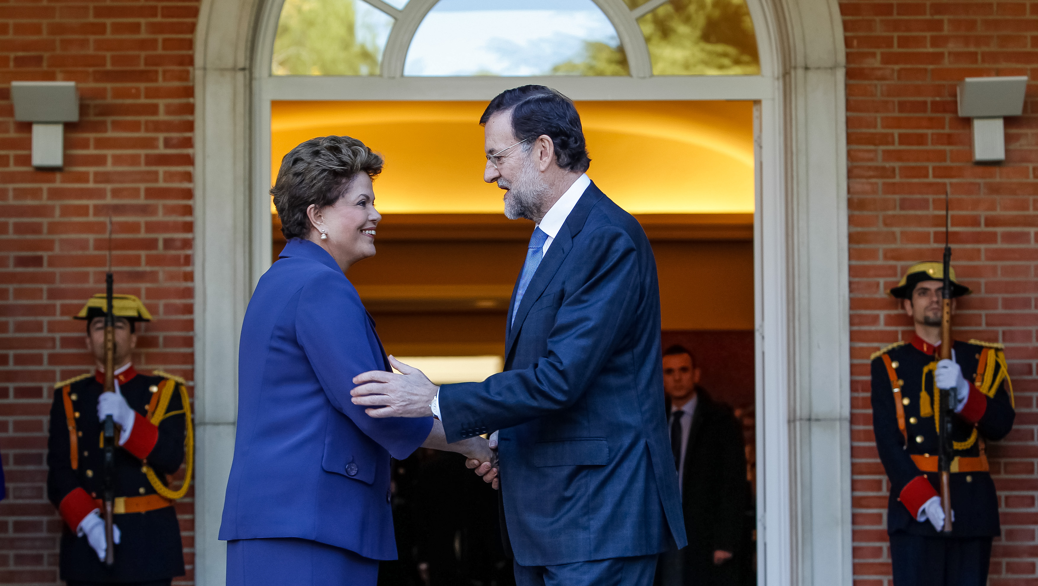 Presidenta Dilma Rousseff durante encontro com o Sr. Mariano Rajoy, Presidente do governo do Reino da Espanha. Madri - Espanha, 19/11/2012
