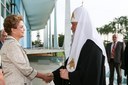  Presidenta Dilma Rousseff recebe o Patriarca Kirill da Igreja Ortodoxa Russa. Brasília-DF, 19/02/2016  
