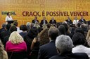 Presidenta Dilma Rousseff durante a Cerimônia de lançamento do Plano de Enfrentamento ao uso do Crack e outras Drogas, no Palácio do Planalto. Brasília - DF, 07/12/2011