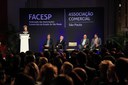 Presidenta Dilma Rousseff durante a posse do presidente Rogério Amato e das diretorias da Federação das Associações Comercias do Estado de São Paulo (FACESP) e da Associação Comercial de São Paulo (ACSP). São Paulo - SP  06/05/2013 