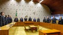 Presidenta Dilma Rousseff durante posse do Presidente e do Vice-Presidente do STF, ministros Joaquim Barbosa e Ricardo Lewandowski no  Supremo Tribunal Federal. Brasília - DF, 22/11/2012
