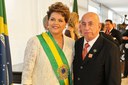 Presidenta Dilma Rousseff recebe os cumprimentos de chefes de Estado e de Governo estrangeiros. Brasília-DF, 01/01/2011