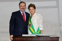 Presidenta Dilma empossa o ministro-chefe da Casa Civil, Antônio Palocci. Brasília-DF, 01/01/2011