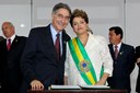 Presidenta Dilma empossa o ministro do Desenvolvimento, Indústria e Comércio Exterior, Fernando Pimentel. Brasília-DF, 01/01/2011