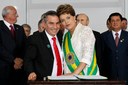Presidenta Dilma empossa o ministro-chefe da Secretaria-Geral da Presidência da República, Gilberto Carvalho. Brasília-DF, 01/01/2011