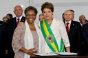 Presidenta Dilma empossa a ministra-chefe da Secretaria de Políticas de Promoção da Igualdade Racial da Presidência da República, Luiza Helena de Bairros. Brasília-DF, 01/01/2011