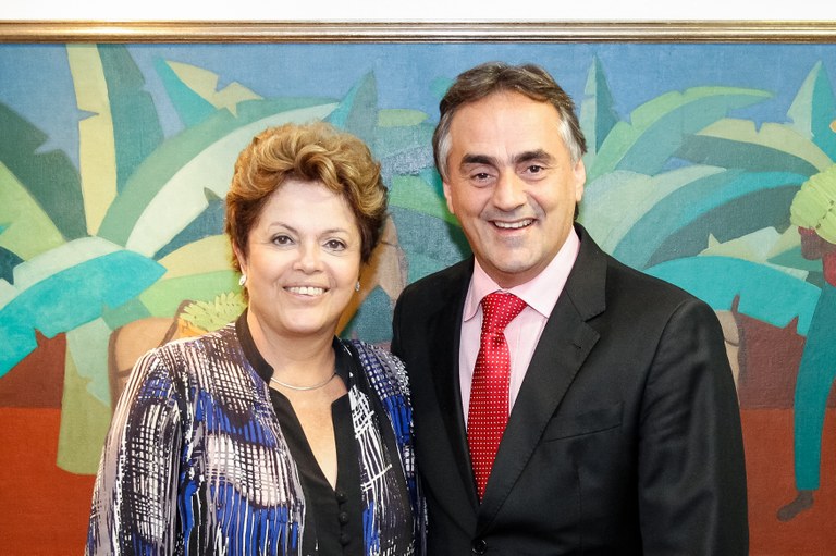 Presidenta Dilma Rousseff recebe o Sr. Luciano Cartaxo, Prefeito de João Pessoa-PB no Palácio do Planalto. Brasília - DF, 23/01/2013