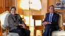 Presidenta Dilma Rousseff, durante encontro com o prefeito de Paris, Senhor Bertrand Delanoè. Paris - FR, 12/12/2012