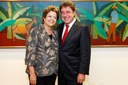 Presidenta Dilma Rousseff recebe Carlos Grana Prefeito Municipal de Santo André/SP. Brasília-DF, 30/01/2013 