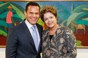  Presidenta Dilma Rousseff recebe Donisete Braga Prefeito Municipal de Mauá/SP. Brasília-DF, 30/01/2013