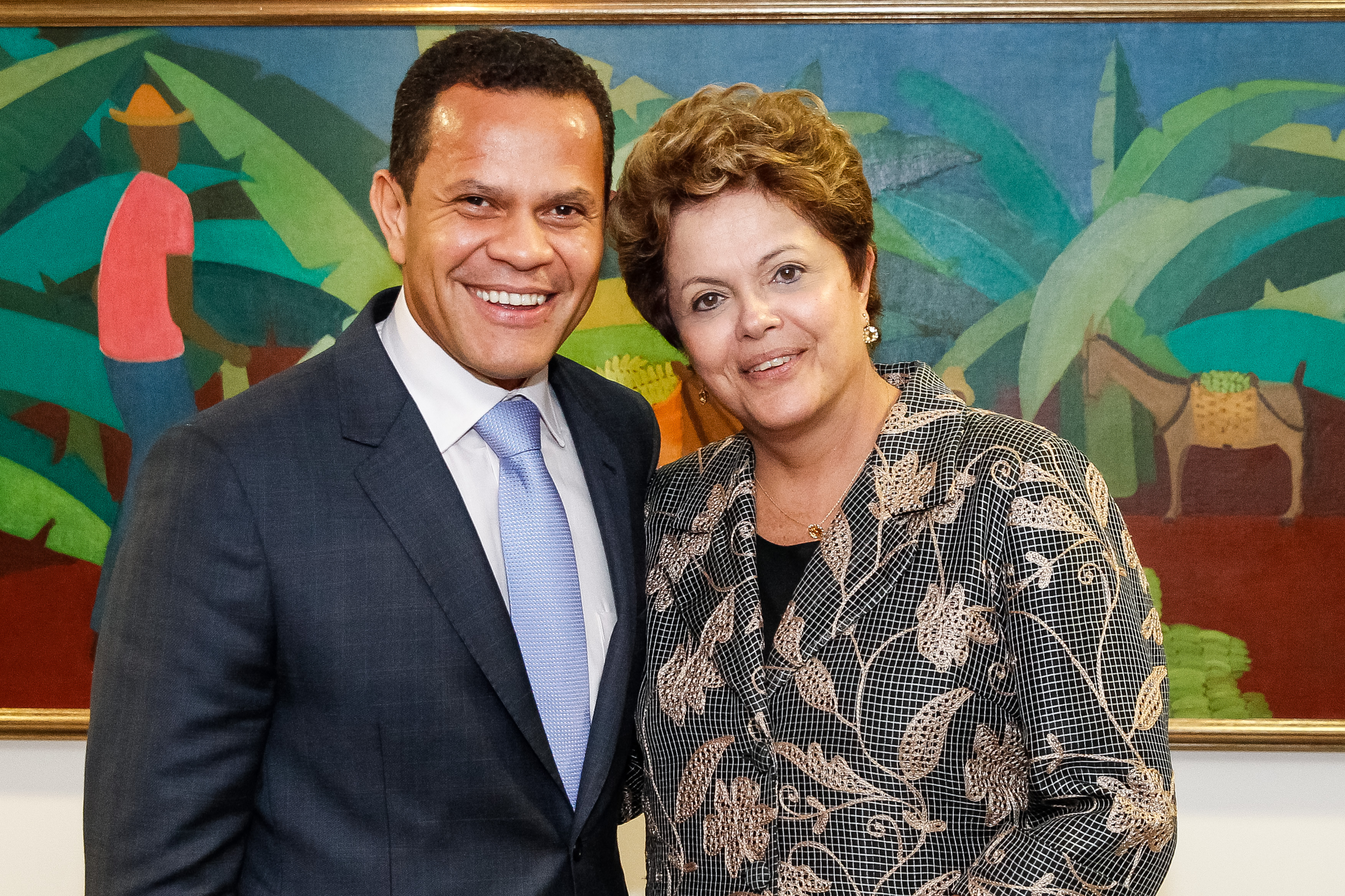  Presidenta Dilma Rousseff recebe Donisete Braga Prefeito Municipal de Mauá/SP. Brasília-DF, 30/01/2013