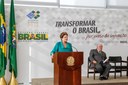 Presidenta Dilma Rousseff durante cerimônia de entrega do Prêmio Finep de Inovação 2012 no Palácio do Planalto. Brasília - DF, 19/12/2012