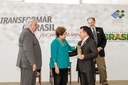 Presidenta Dilma Rousseff entrega prêmio a Luiz Carlos Paiva Teixeira  durante cerimônia de entrega do Prêmio Finep de Inovação 2012 no Palácio do Planalto. Brasília - DF, 19/12/2012