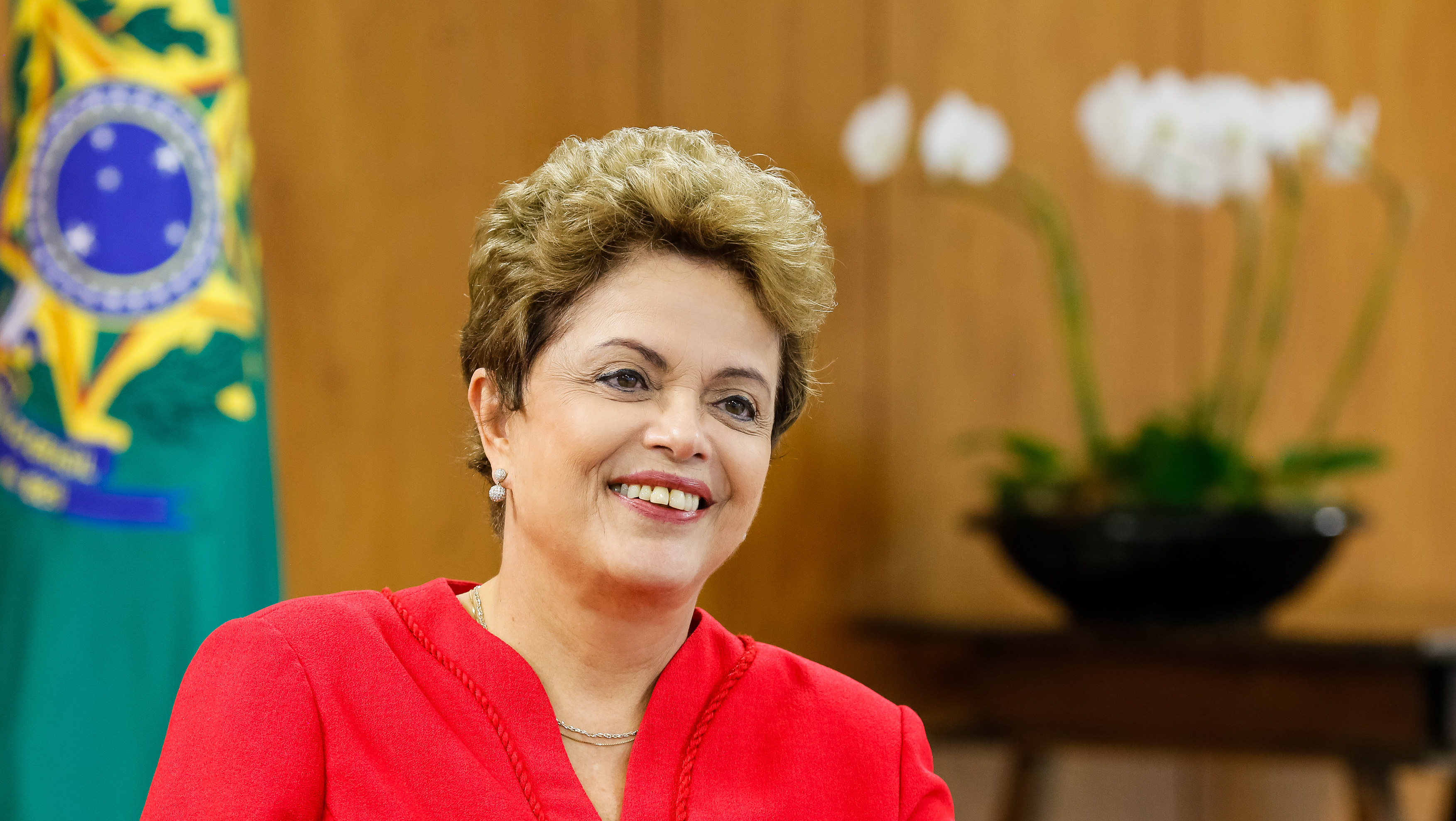  Presidenta Dilma Rousseff durante entrevista à TV Deutsche Welle, 05/06/2015   