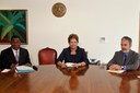 Presidenta Dilma Rousseff recebe o senhor Boni Yayi, Presidente da República do Benin, no Palácio do Planalto. Brasília - DF, 23/03/2012