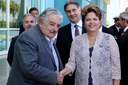 Presidenta Dilma Rousseff e o Presidente da República Oriental do Uruguai, Srº. José Mujica, durante reunião  de Trabalho no Palácio da Alvorada. Brasília - DF, 19/04/2012