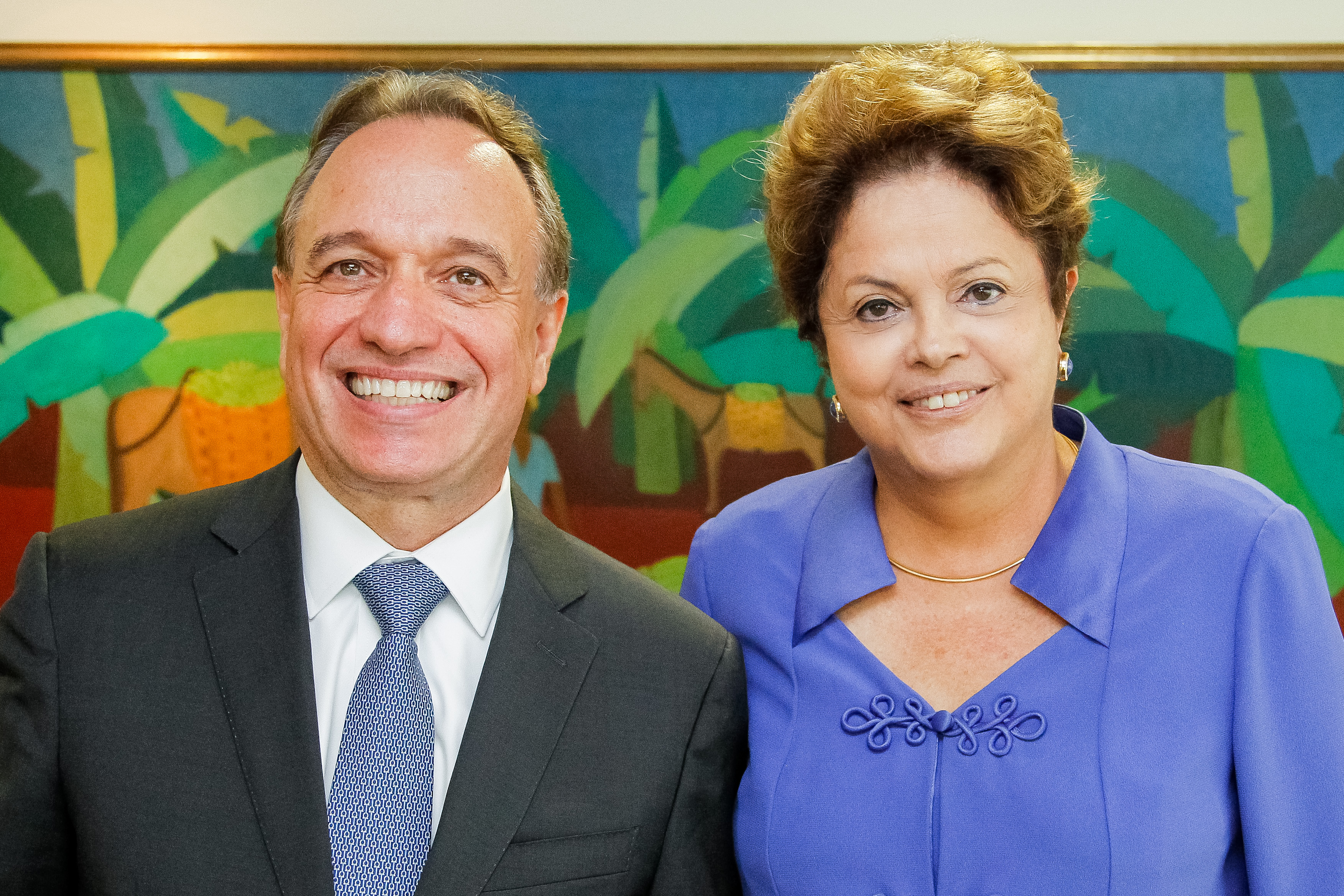Presidenta Dilma Rousseff durante encontro com o senhor Murilo Ferreira, Presidente da Vale no Palácio do Planalto. Brasília - DF, 18/09/2013