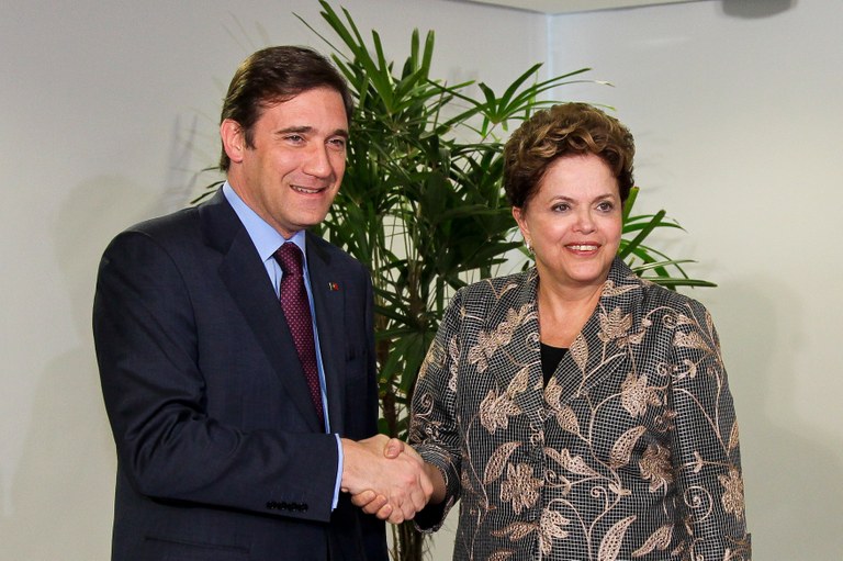  Presidenta Dilma Rousseff durante encontro com o senhor Pedro Passos Coelho, Primeiro-Ministro de Portugal, no Palácio do Planalto. Brasília - DF, 27/10/2011