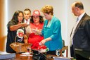  Presidenta Dilma Rousseff recebe representantes do Movimento dos Trabalhadores Sem Terra - MST. Brasília-DF, 13/02/2014  