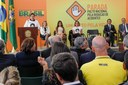 Presidenta Dilma Rousseff discursa durante cerimônia alusiva à semana nacional do trânsito 2012. Brasília-DF, 21/09/2012