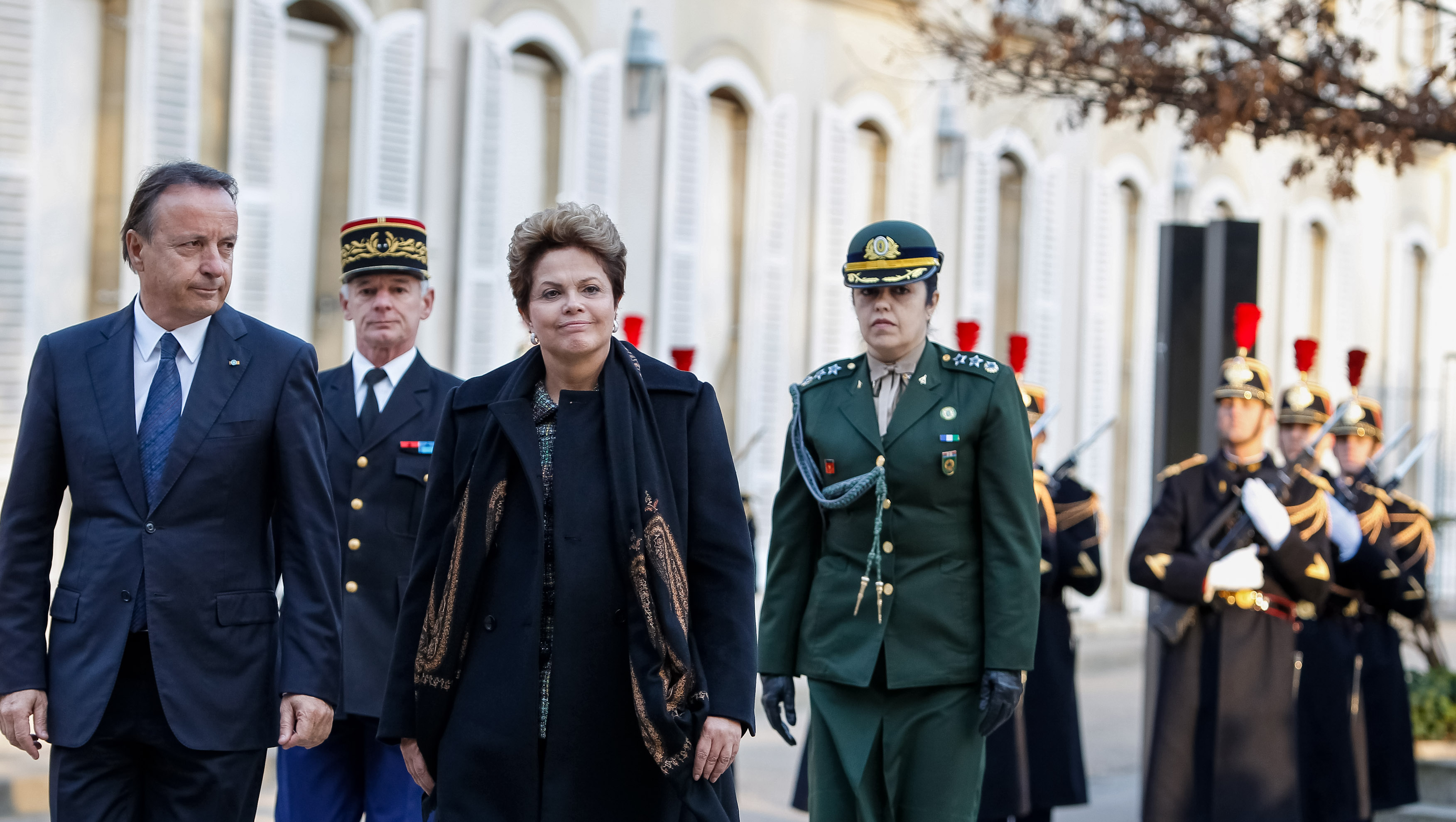 Presidenta Dilma Rousseff, durante encontro com o presidente do Senado francês, Senhor Jean-Pierre Bel. Paris - FR, 12/12/2012