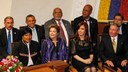 Presidenta Dilma Rousseff durante sessão solene de posse do Presidente da Venezuela, Nicolás Maduro. Caracas - Venezuela, 19/04/2013