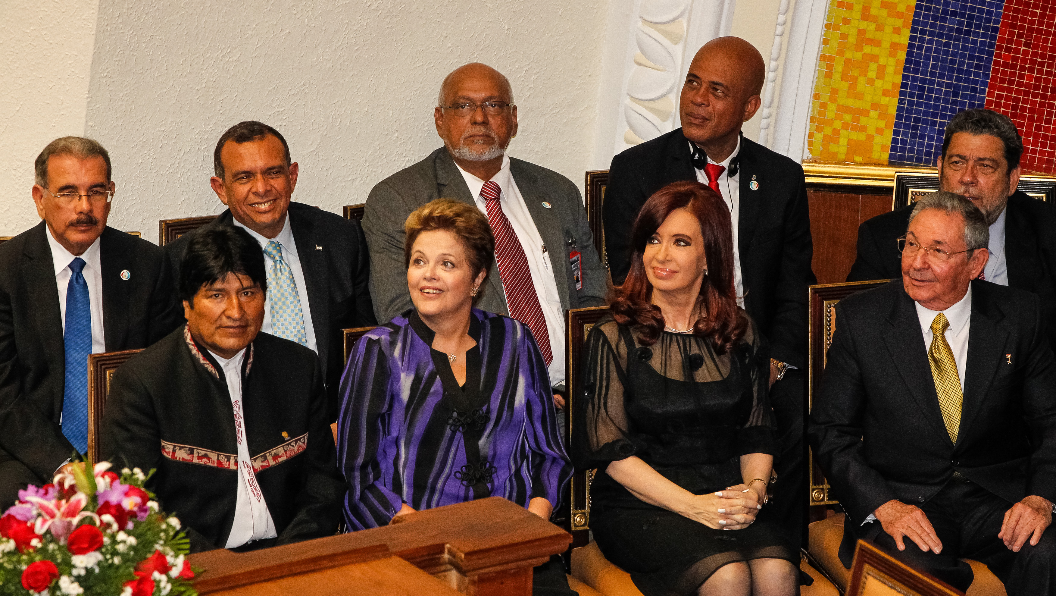 Presidenta Dilma Rousseff durante sessão solene de posse do Presidente da Venezuela, Nicolás Maduro. Caracas - Venezuela, 19/04/2013