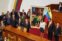 Presidenta Dilma Rousseff durante sessão solene de posse do Presidente da Venezuela, Nicolás Maduro. Caracas - Venezuela, 19/04/2013