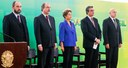Presidenta Dilma Rousseff durante cerimônia de lançamento do Pacote Anticorrupção. Brasília-DF, 18/03/2015