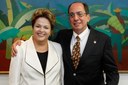 Presidenta Dilma Rousseff durante audiência no Palácio do Planalto com o  sr. Ricardo Patah, Presidente da União Geral dos Trabalhadores - UGT. Brasília - DF, 28/02/2013