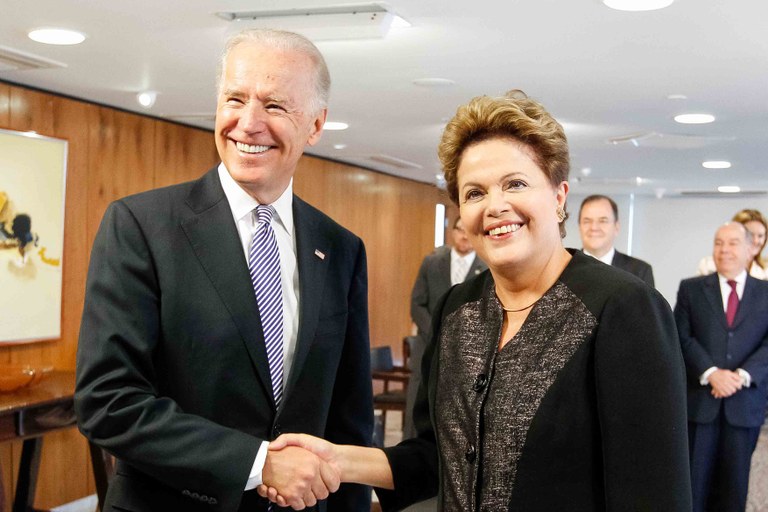 Presidenta Dilma Rousseff recebe o senhor Joe Biden, vice-presidente dos Estados Unidos da América, no Palácio do Planalto. Brasília - DF, 31/05/2013