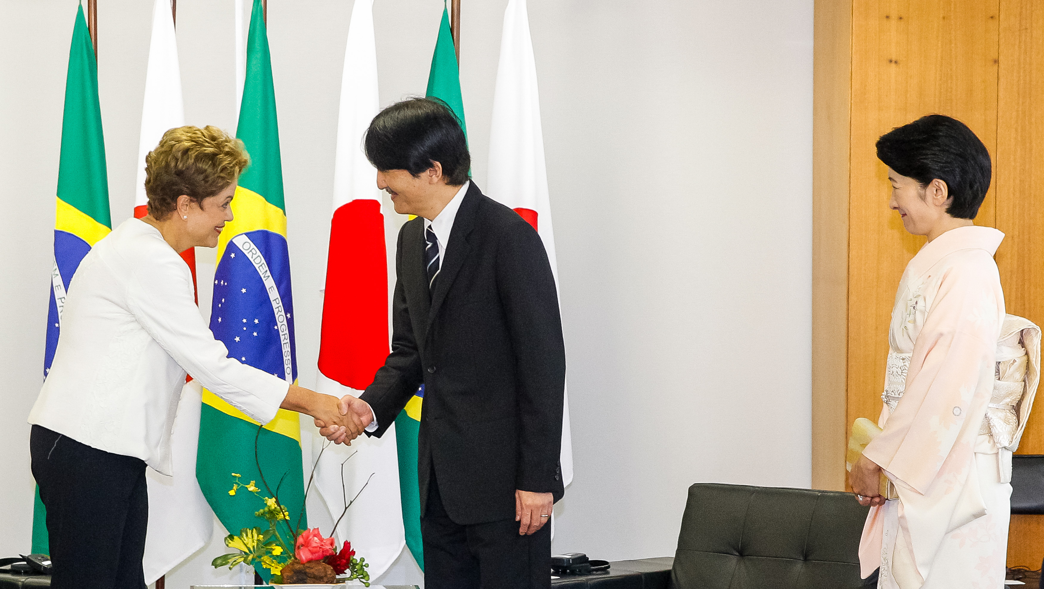  Presidenta Dilma Rousseff durante visita do Príncipe e da Princesa Akishino do Japão. Brasília-DF, 05/11/2015  