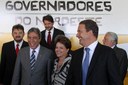 Presidenta Dilma Rousseff participa da cerimônia de abertura do XII Fórum dos Governadores do Nordeste. Aracaju-SE, 21/02/2011