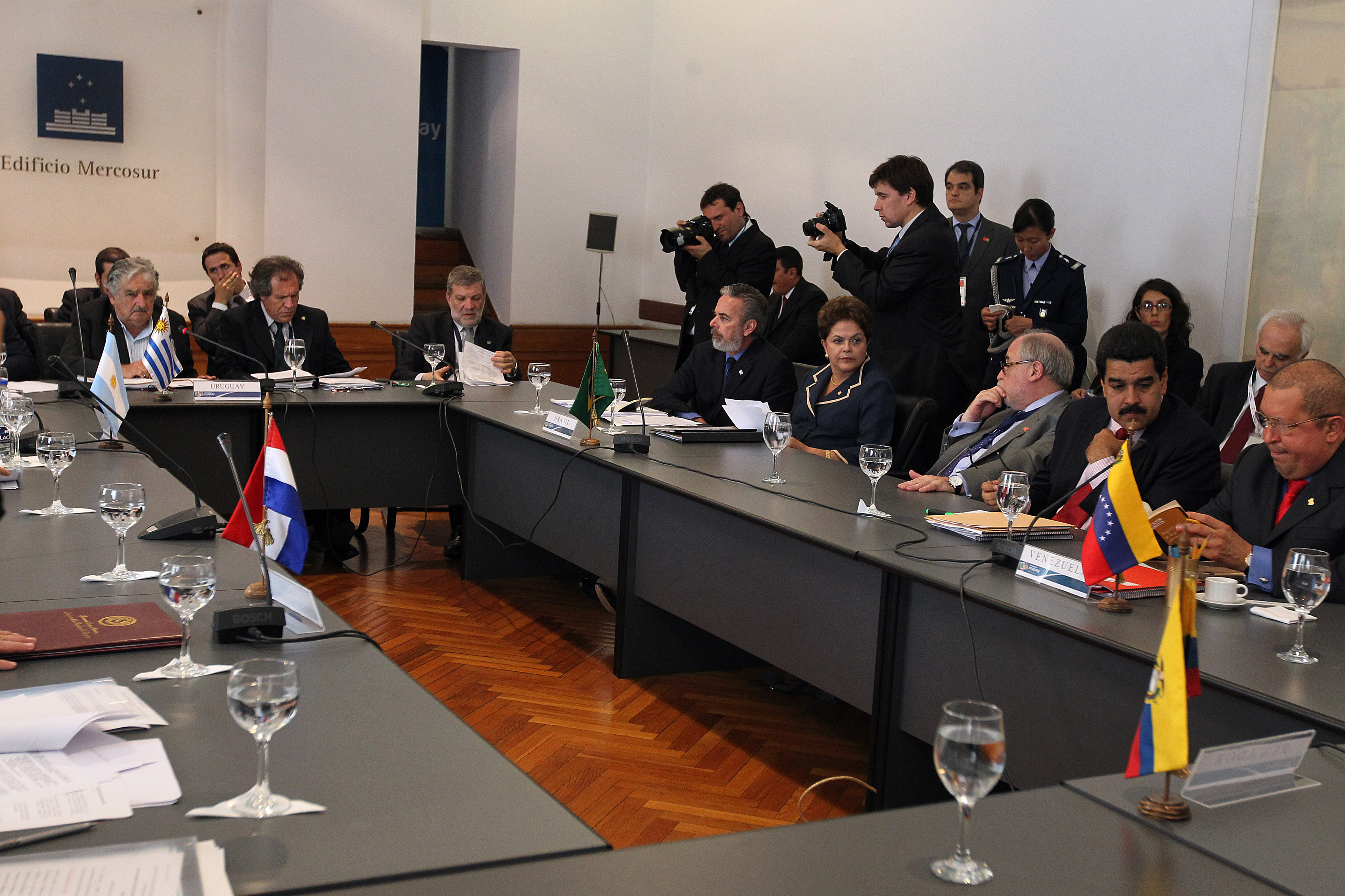  Presidenta Dilma Rousseff durante reunião dos Presidentes dos Estados Partes do Mercosul. Montevidéu-Uruguai, 20/12/2011