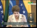 Declaração à imprensa da Presidenta Dilma em conjunto com o presidente da Venezuela, Hugo Chávez - Brasília/DF 
