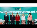 Dilma anuncia investimento para projetos de saneamento e pavimentação